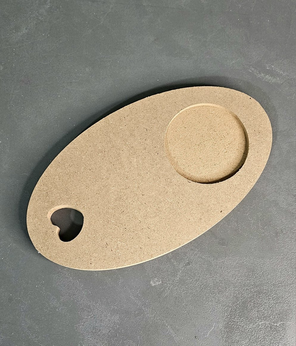 زیرلیوانی چوبی کد( ۱ )