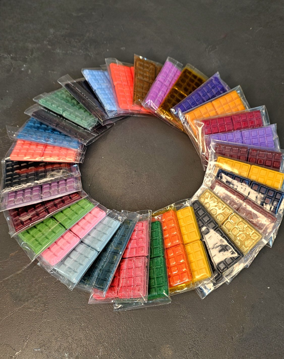 رنگ های شمع سازی