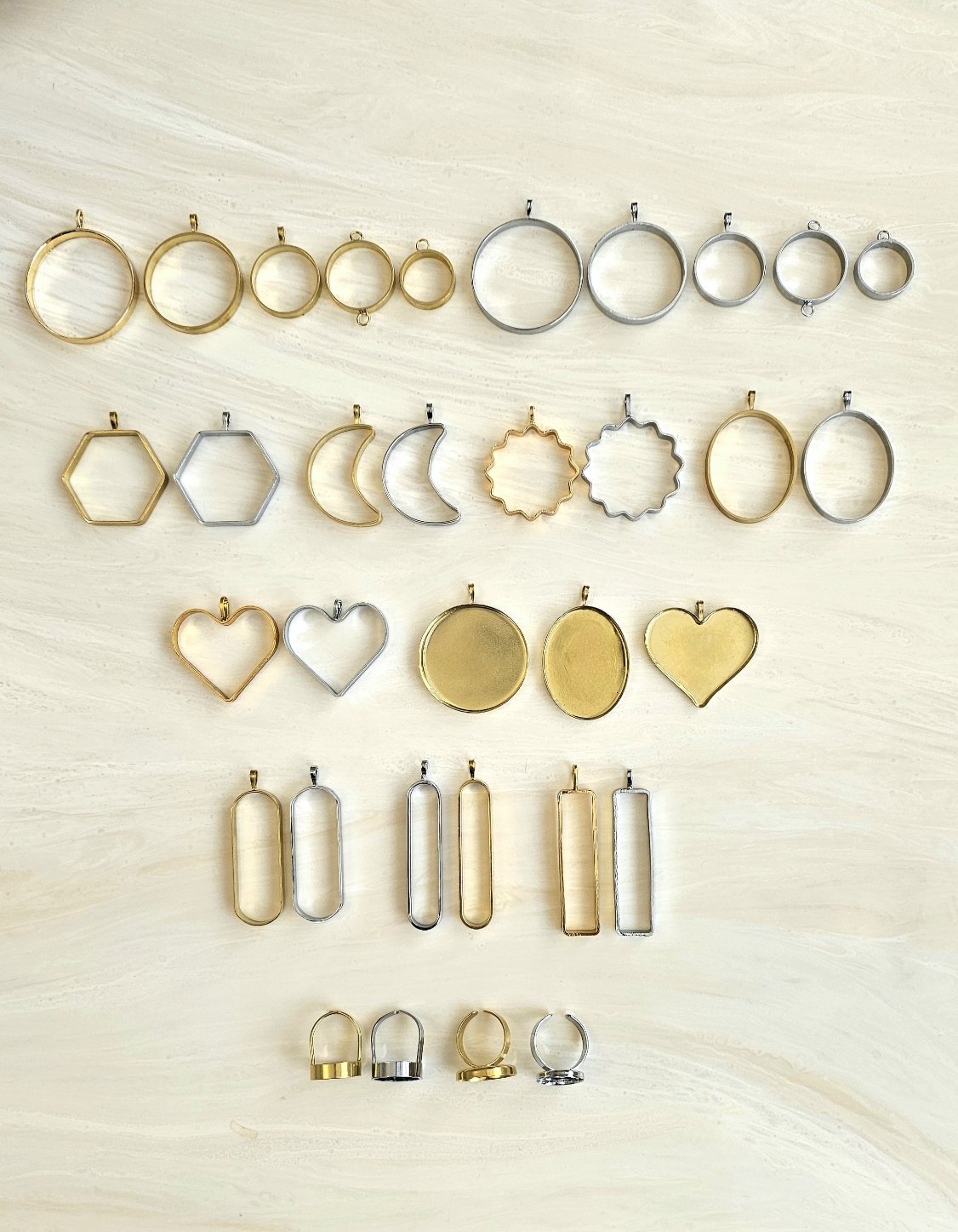 قاب و پلاک زیورآلات 