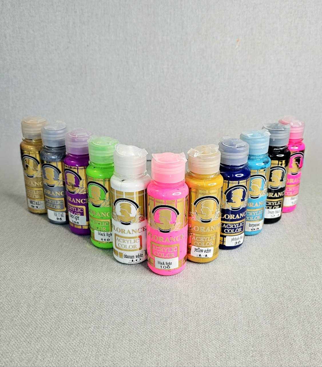 رنگ اکرولیک فلورانس