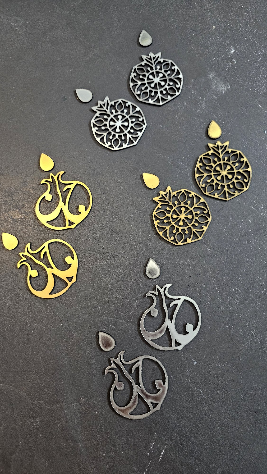 بیس گوشواره یلدایی