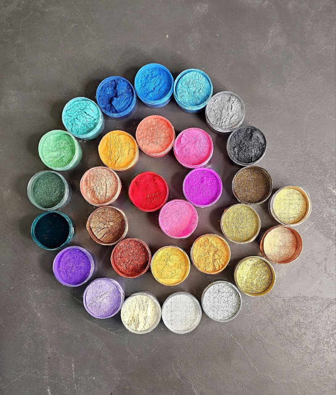 پک 28 عددی رنگ پودری
